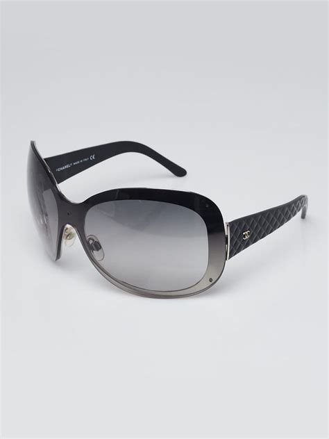 chanel 4159|Chanel Black Oversized Frame Gradient Tint Sunglasses.